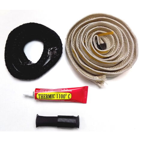 Kit joint rond tresse 10 mm pour poêle ou cheminée - Accessoires