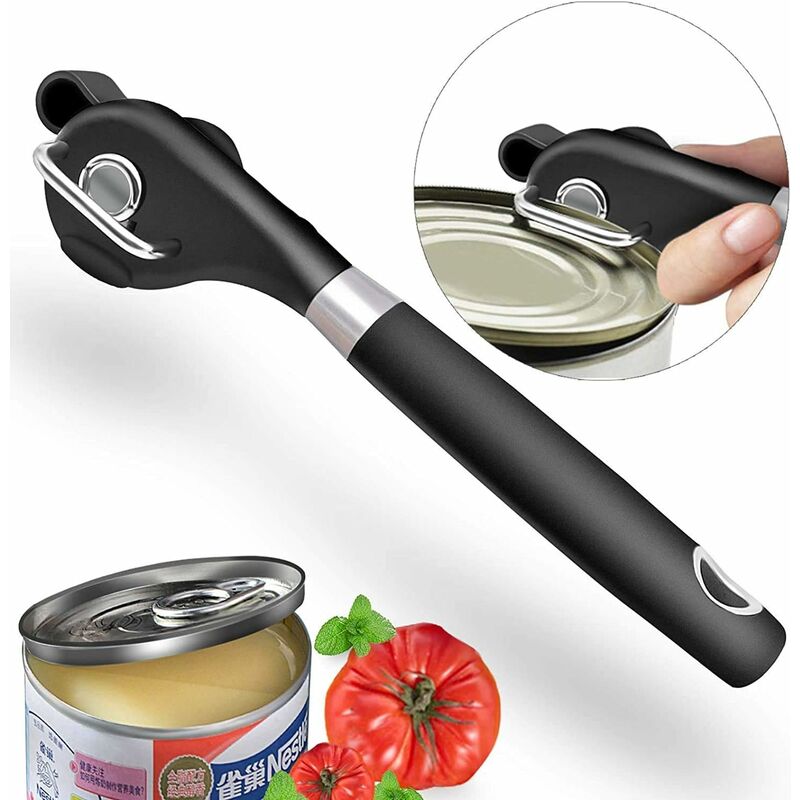Ouvre-boîte Manuel En Acier Inoxydable - Confortable - Bonne Prise En Main - Ouvre-boîtes En étain - Outils Pour Conserver/bière - 9,8 X 2 Cm - Ouvre-boîte Manuel En Métal