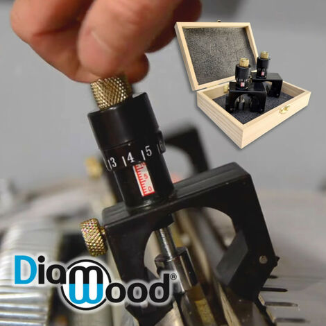 DIAMWOOD 2 Fers De Rechange Raboteuse Dégauchisseuse 260x20x2.5 Mm - Acier HSS Réaffûtables Bois Dur Et Tendre