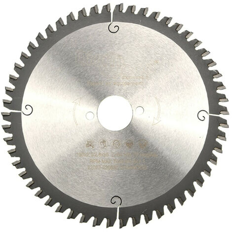 Diamwood – Lame de scie circulaire 190mm – Alésage 30mm – 54 dents TP Nég pour aluminium et bois – Carbure de tungstène HM – Coupe nette sans éclats (1/5)