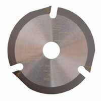Diamwood – Disque à lamelles 125mm – Alésage 22,23mm – Coupe bois, plâtre, PVC, béton cellulaire – Forme anti-recul – 3 dents carbure Z3