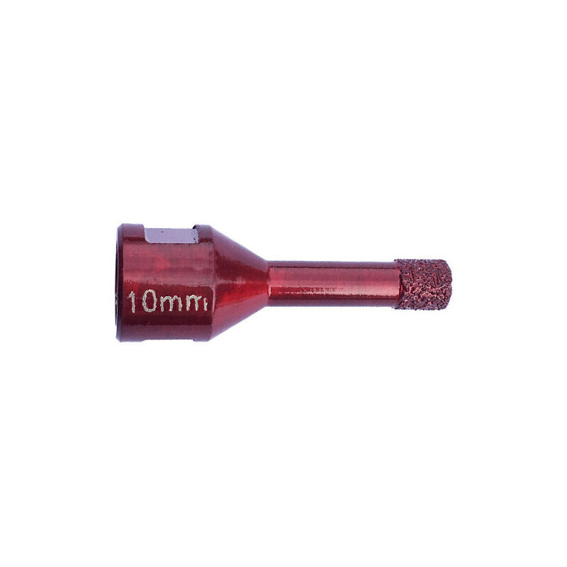 Trépan Diamant à Sec M14 10 Mm - Perçage Précis Céramique, Grès, Granit - LU 35 Mm