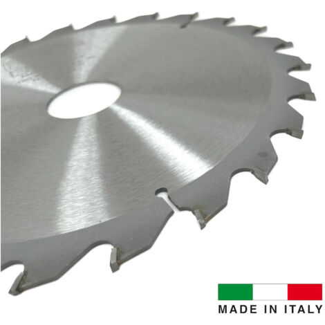 FIRST ITALIA Lame de Scie Circulaire HM D. 190 avec denture alternée - D. 190 mm - Al. 30 mm - Idéale pour la coupe du bois tendre et exotique - Fabrication italienne haut de gamme