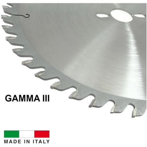 FIRST ITALIA Lame de Scie Circulaire avec Denture Alternée - D. 300 mm - Alésage 30 mm - Épaisseur 3,2/2,2 mm - Z48 Alt pour Bois Tendre et Exotique - Fabrication Italienne