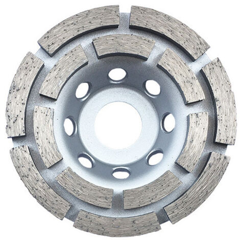 Diamwood – Disque diamant 100mm pour meuleuse – Alésage 22,23mm – Coupe béton et matériaux de construction – Longévité exceptionnelle