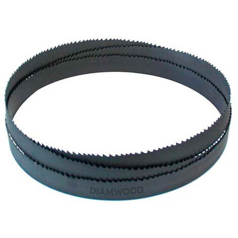 Diamwood Lame de Scie à Ruban Métal PAE 1400 x 13 x 0,65 mm x 18 TPI N Pas Normal - Bi-Métal M42 - Lame Haute Performance pour Découpe des Métaux Durs, Précision et Fiabilité Maximales