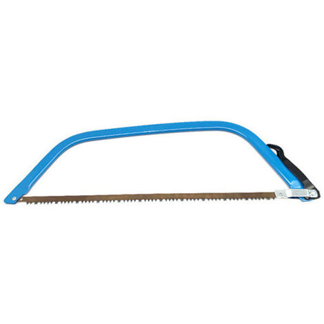 Scie à Archet Extra Robuste De 76,2 Cm - Avec 10 Lames De Rechange - Pour Branches, Jardinage, Bricolage - Lame Acier Trempé, Poignée Confort