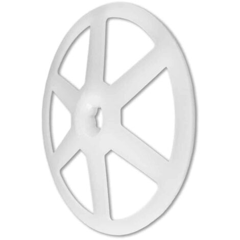 1000 Rondelles D'isolation En Plastique Blanc - 7 Mm X 1 Mm - Par Uxcell - Neuf Sous Emballage - Lot De 1000 Pièces
