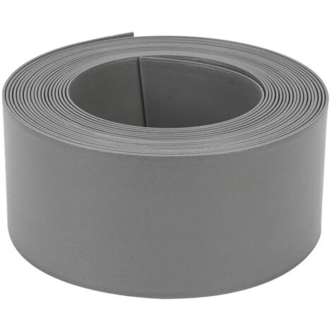 Bordure de jardin flexible 10m x 15cm – Polyéthylène résistant 3mm – Anti UV – Pour délimiter allées et massifs – D-Work