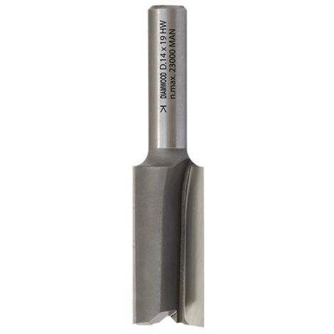 Diamwood Mèche à rainer droite HM micrograin avec diamant 18 mm - Longueur totale 64 mm - Queue de 8 mm - 32 mm de longueur utile - Parfaite pour bois durs et machines CNC (1/2)