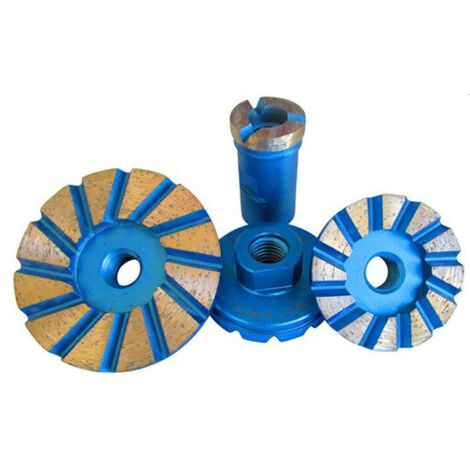 Disque Diamant 30mm X 1mm Lot De 5 - Pour Coupe Métal, Fer, Marbre, Granit, Avec Bride M14 Et Tournevis