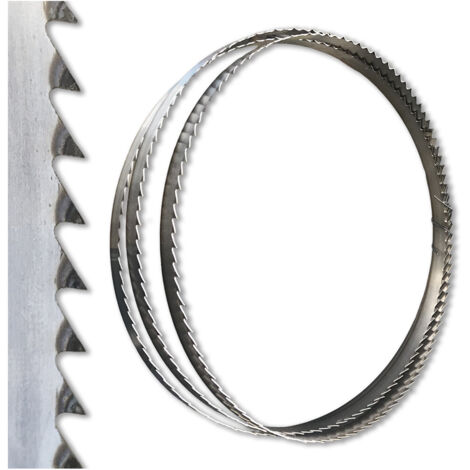 Diamwood Lame de Scie à Ruban Bois PAE Réaffûtable 3454 x 10 x 0,6 x 6 mm - Acier C75 - Lame Durable et Précise, Parfaite pour les Travaux de Découpe du Bois