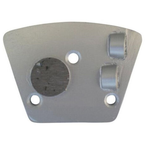 Segment de ponçage diamanté PCD à 3 trous connexion M6 rotation gauche - colle, mastic, bitume, époxy, peinture - Diamwood (1/2)