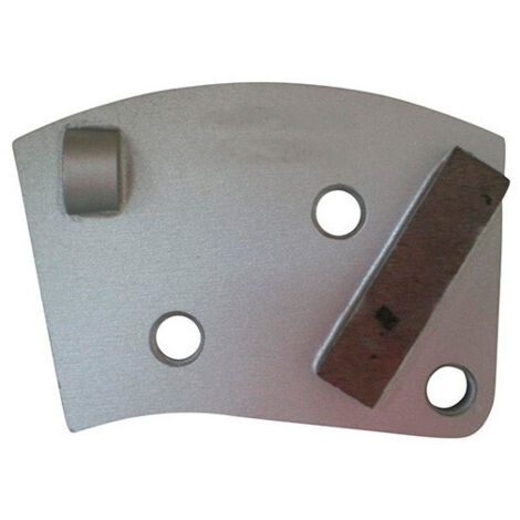 Segment de ponçage diamanté + PCD à 3 trous connexion M8 rotation droite - colle, mastic, bitume, époxy, peinture - Diamwood (1/2)