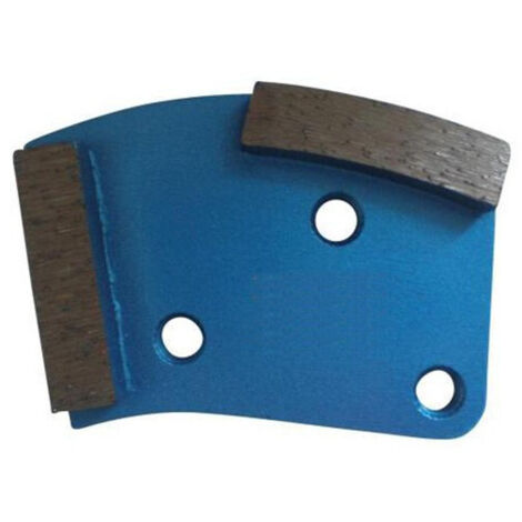 Segment de ponçage diamanté Gr 40 à 3 trous avec connexion M8 - béton très dur ou chape - Diamwood (1/2)