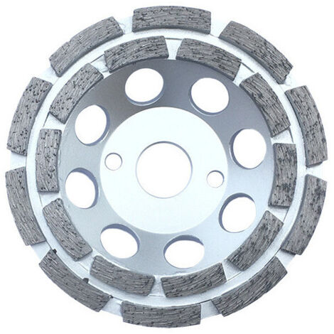 Plateau de Surfaçage Diamanté Pro TAURUS D. 125 x Al. 22,23 x Ht. 4,8 / 5 mm - Béton, Granite, Marbre - Diamwood (1/2)