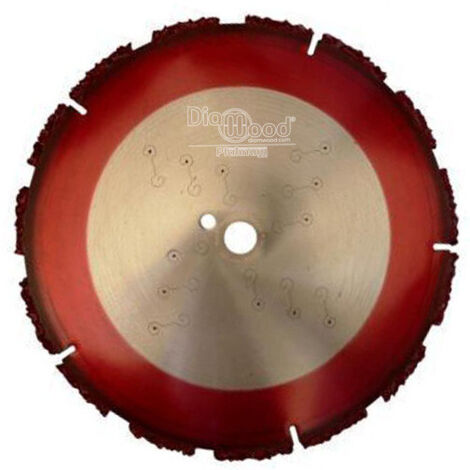 Disque segmenté carbure de tungstène LANDSCAPER D.350 x Al. 25,4 mm Spécial paysagiste - Multi-matériaux - Diamwood (1/2)