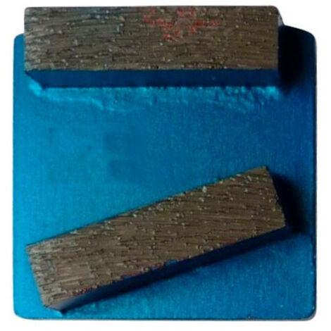 Segment de ponçage diamanté Gr 40 fixation compatible Husqvarna - béton très dur ou chape - Diamwood (1/2)
