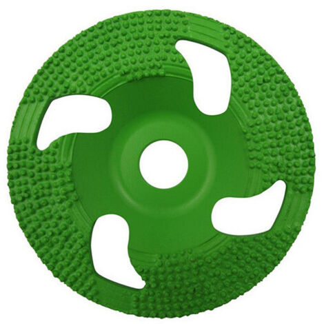 Plateau à poncer vacuum brazed BIG GREEN GRINDER D.180 x Al. 22,23 mm - Colle, vernis, epoxy - Diamwood (1/2)