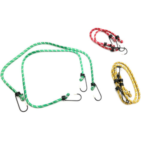 Assortiment de 6 Tendeurs - sandows avec Crochets L. 300, 450 et 600 mm - Précision et fiabilité - Beast (1/5)