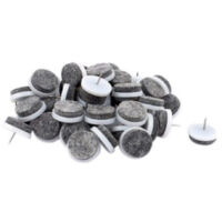 Assortiment de 24 Patins en Feutre à Clouer D. 24 mm pour Mobiliers - Chaises - Robuste et précis - Beast