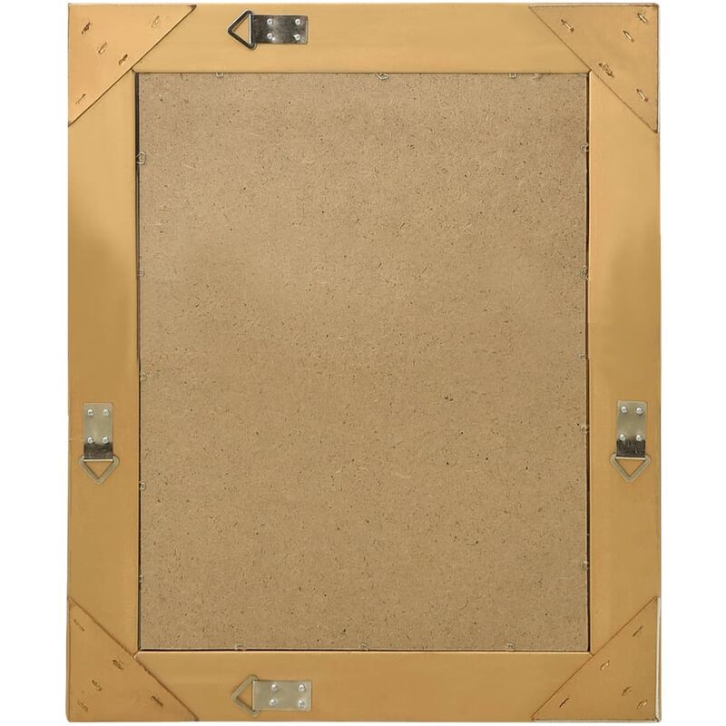 Specchio da Parete Stile Barocco 50x60 cm Oro