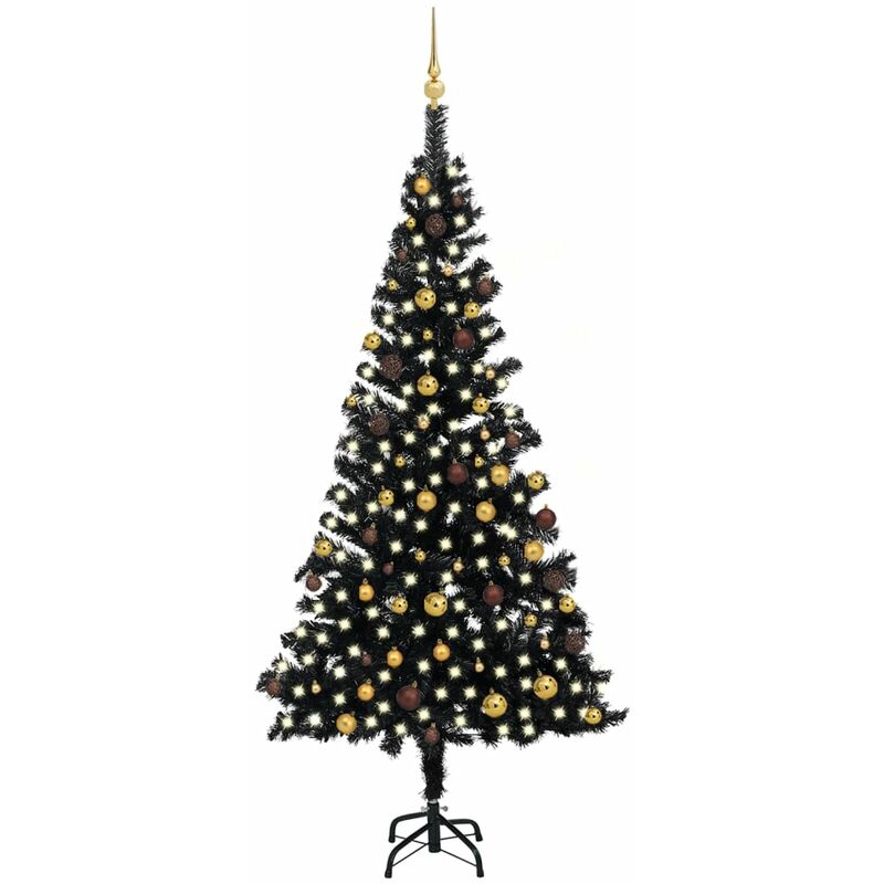 Albero di Natale innevato 1300 rami h. 240 cm New Sestriere