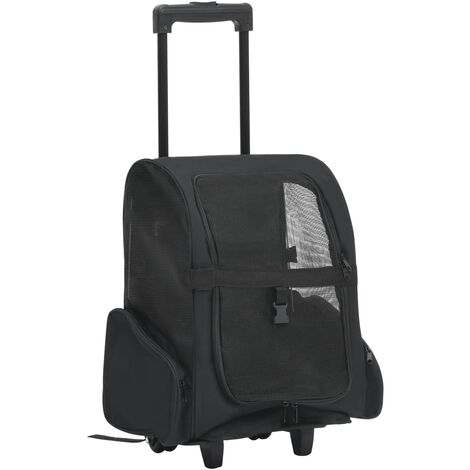 Carrello Porta Zaino Colore Nero - Trolley Facile Leggero