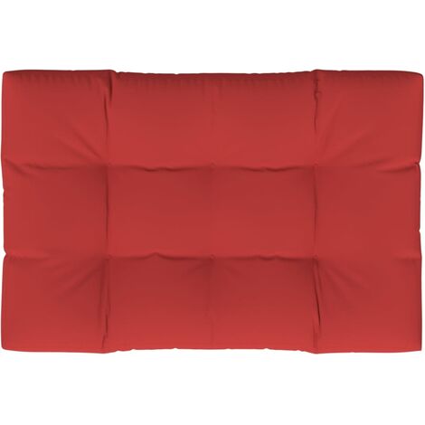 Cuscino per pallet 120x80 rosso, cuscini panca, cuscini divano, cuscini da  terra grandi, cuscini da pavimento per bambini Cuscino da esterno