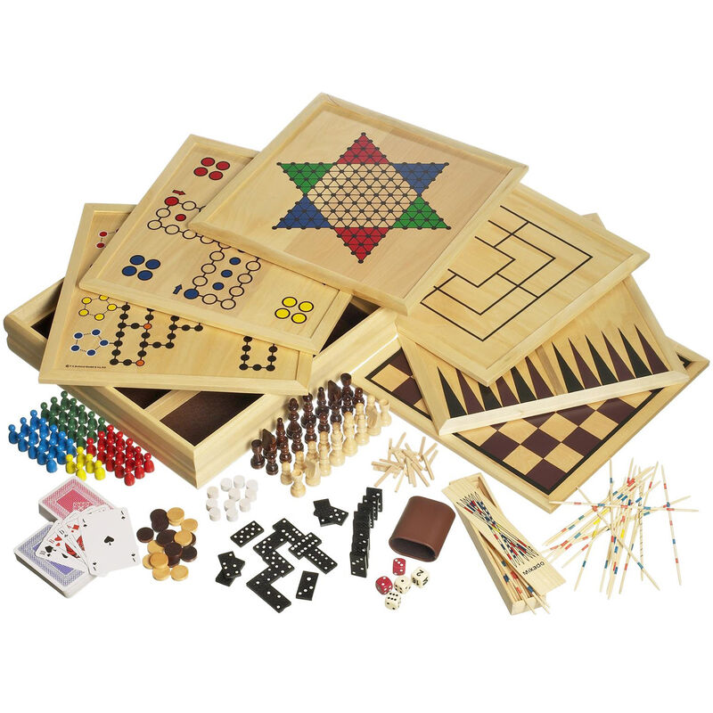 Jeu D'échecs En Bois Multifonctionnel Pour Enfants, Jeu De Société