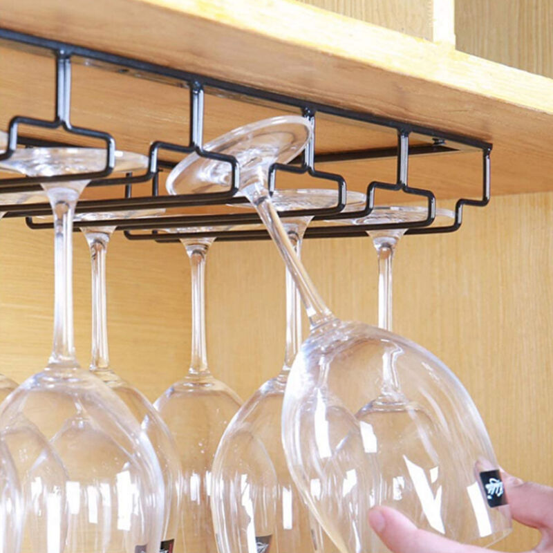 Colgador de Copas para copas interior armario cocina Almacenamiento para  Bar para 12-18 vasos
