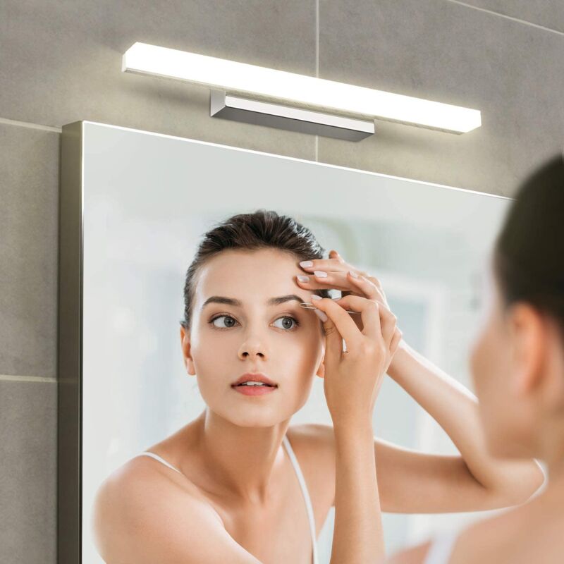 Lampara Luces De Tocador 4 Luces Para Espejo Baño Maquillaje Elegantes En  Oferta
