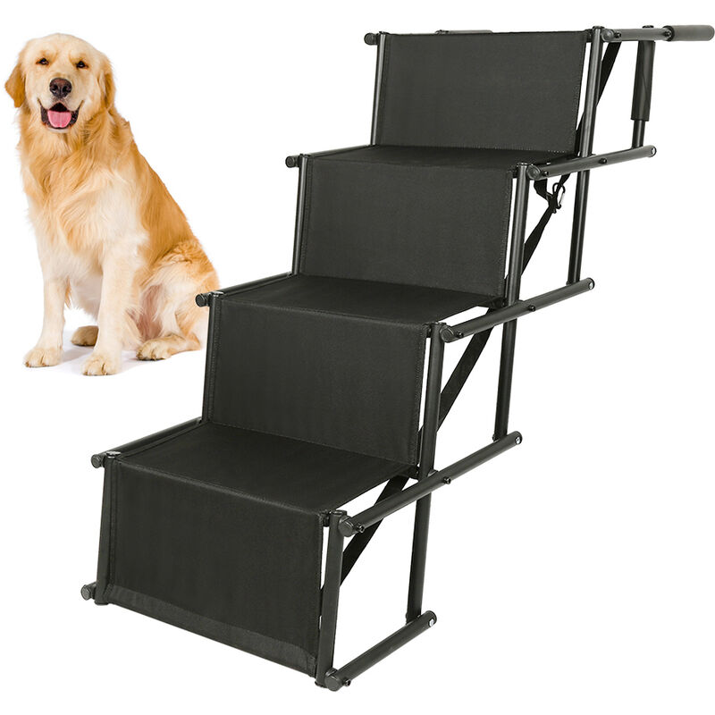 Escaleras para perros,escaleras para mascotas, coche, rampa plegable para perros para coches 45x76x145cm