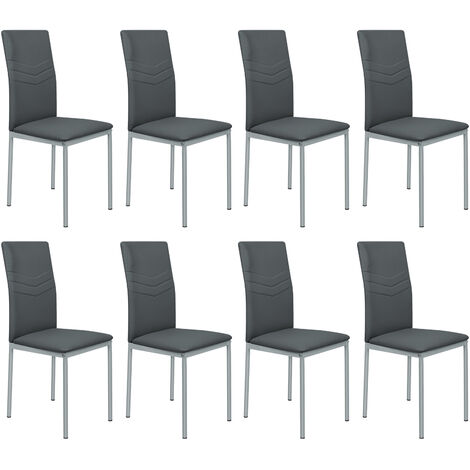 Pack 4 sillas de comedor tapizadas Verona