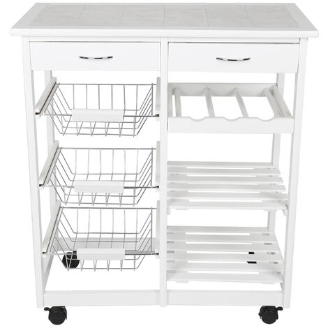 Carrito de de cocina,para Mueble Gestion Verdulero Frutero 67x37x75 cm