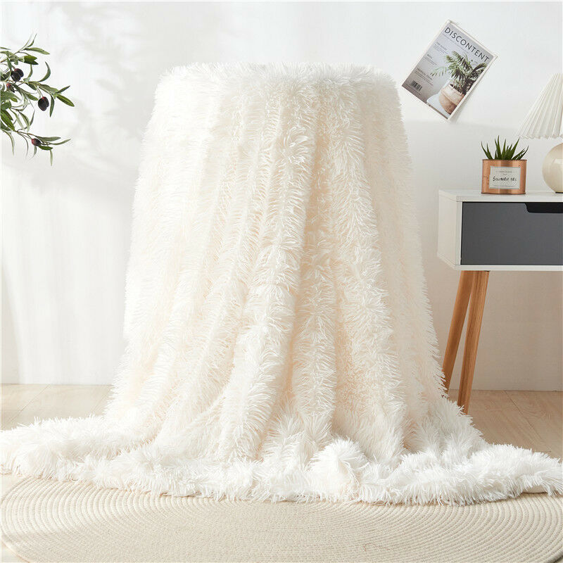 Faux Fur Blanket - Extra Soft Blanket - Machine Washable – KnitFirst