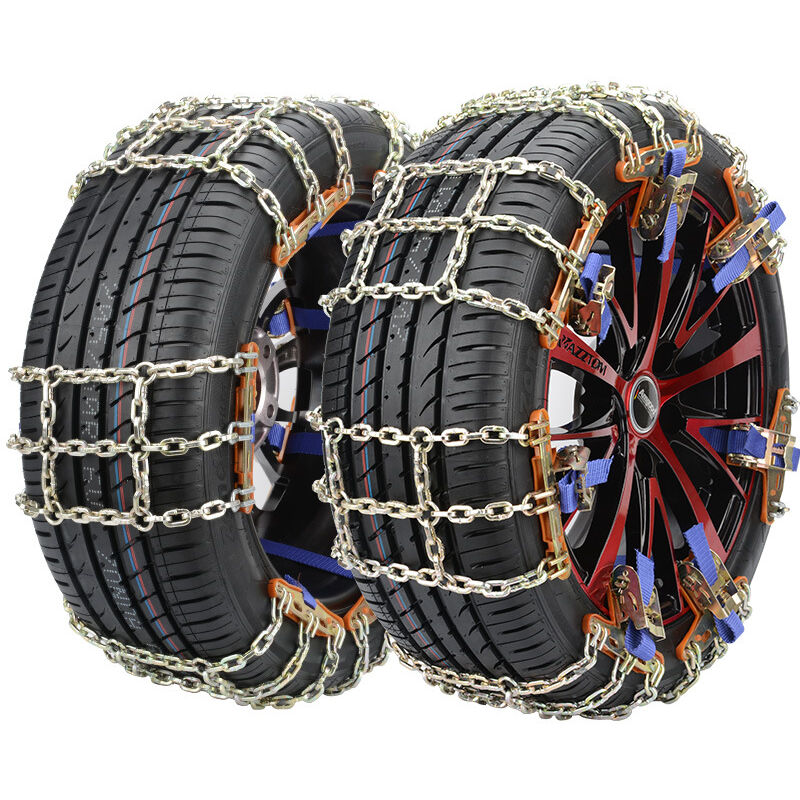 Universal Snow Chain for Car, SUV, Truck, Adjustable Snow Chain for Snowy  Terrains, Mud Paths, Sandy Terrains, Mountain Paths - Small Snow Chain