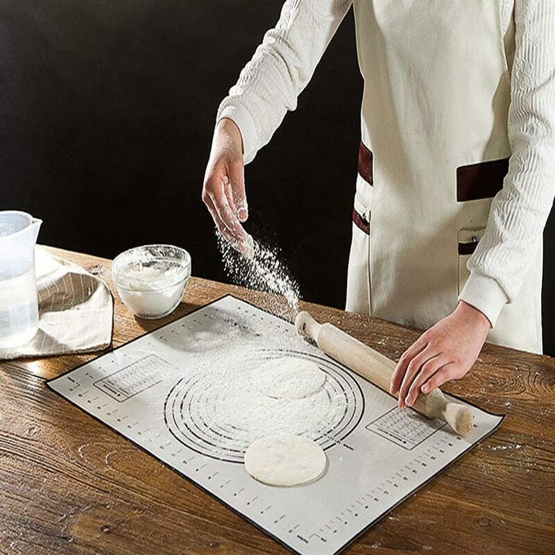 60X40cm Placemat Non-Stick Silicone Baking Mat Kneading Pad