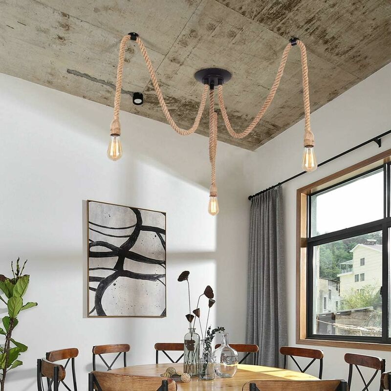 Nautical Rope Ceiling Lights | Shelly Lighting