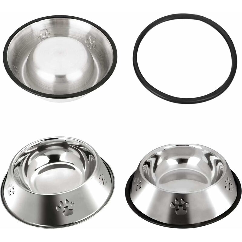 1.1L Dog Food Bowls Adjustable Height Feeding Bowl Anti Slip Feet Pet  Feeder Dog Dish Bowl Dog Bowl with Stand for Dogs Supplies - AliExpress