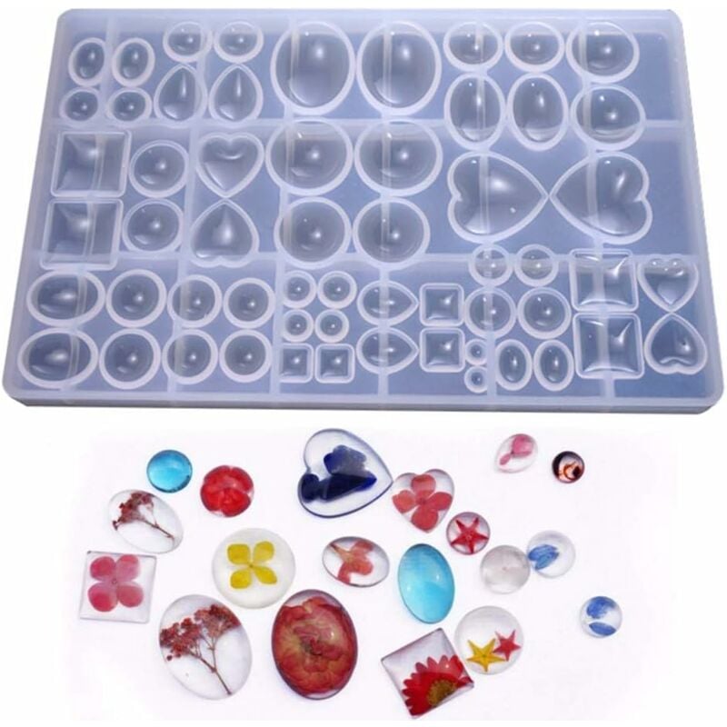 DIYOO 1 PC Silicone DIY Ring Mold Making Jewelry Rings Resin Casting Mould DIY Craft, Size: 16 mm, Other