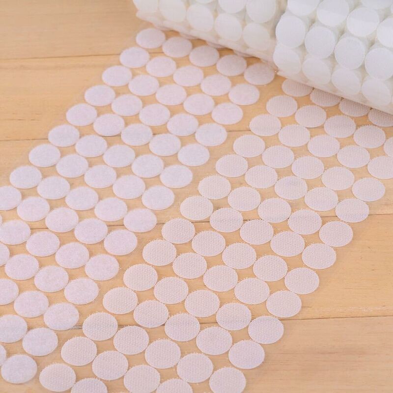 1000 Pieces 10mm Velcro Dots Self-adhesive, 500 Pairs Self