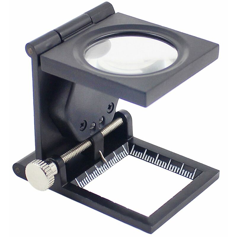 LED pocket microscope 60x - 100x magnifying glass 