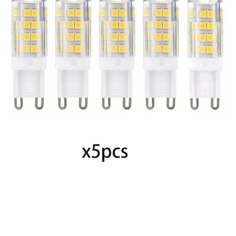 Ampoule G9 LED - 5W Equivalent 33W 40W G9 Halogène, 420LM, Mini