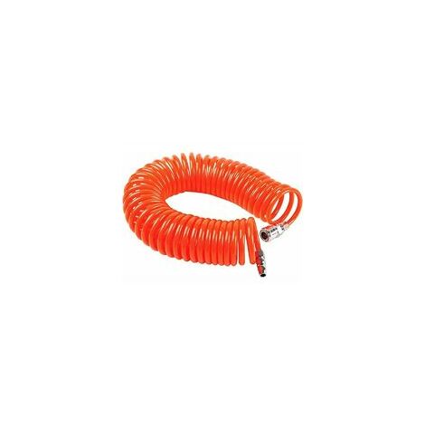 12M 39 Ft 8mm x 5mm Polyurethane PU Recoil Air Compressor Hose