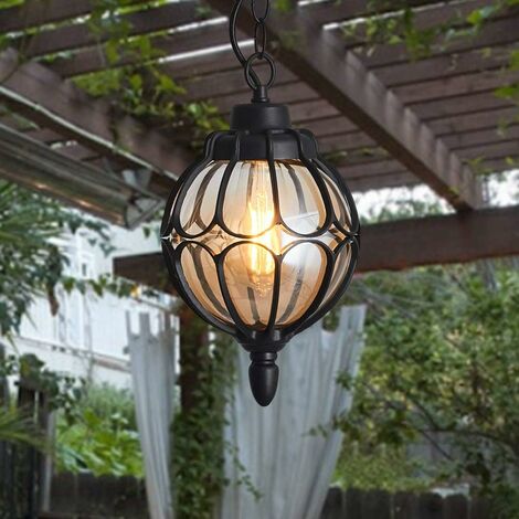 Rustic outdoor hanging on sale lights