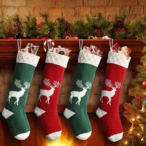 Christmas Stocking Ceramic Decorations (Box of 5) Christmas Crafts