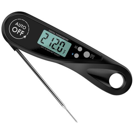 Long Cooking Thermometer Temperature Probe Digital Kitchen Thermometer  Instant Read 5 Seconds Lcd Large Screen Meat, Barbecue, Pastry, Bath Water  Ther