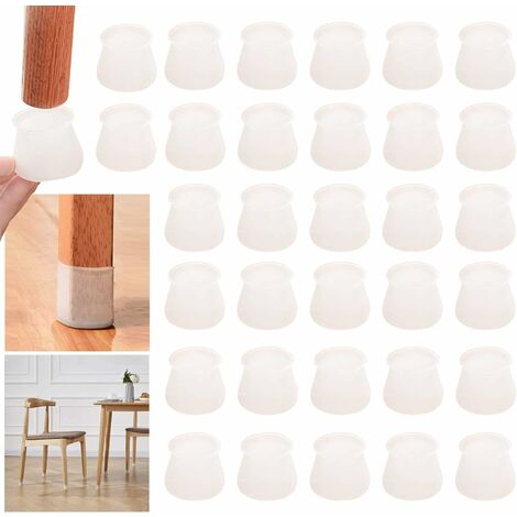 Chair Pads Floor Protectors X-Protector - 48 Pcs 25mm - Felt Furniture Pads - Premium Chair Feet Protectors - Protect Wood Floors with Chair Leg Floo