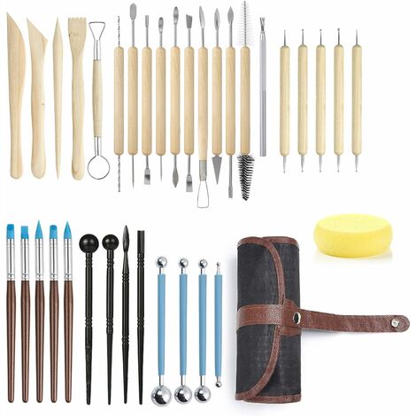 14 Pcs Air Dry Clay Tools for Kids and Adults,Polymer Clay Tools,Pottery